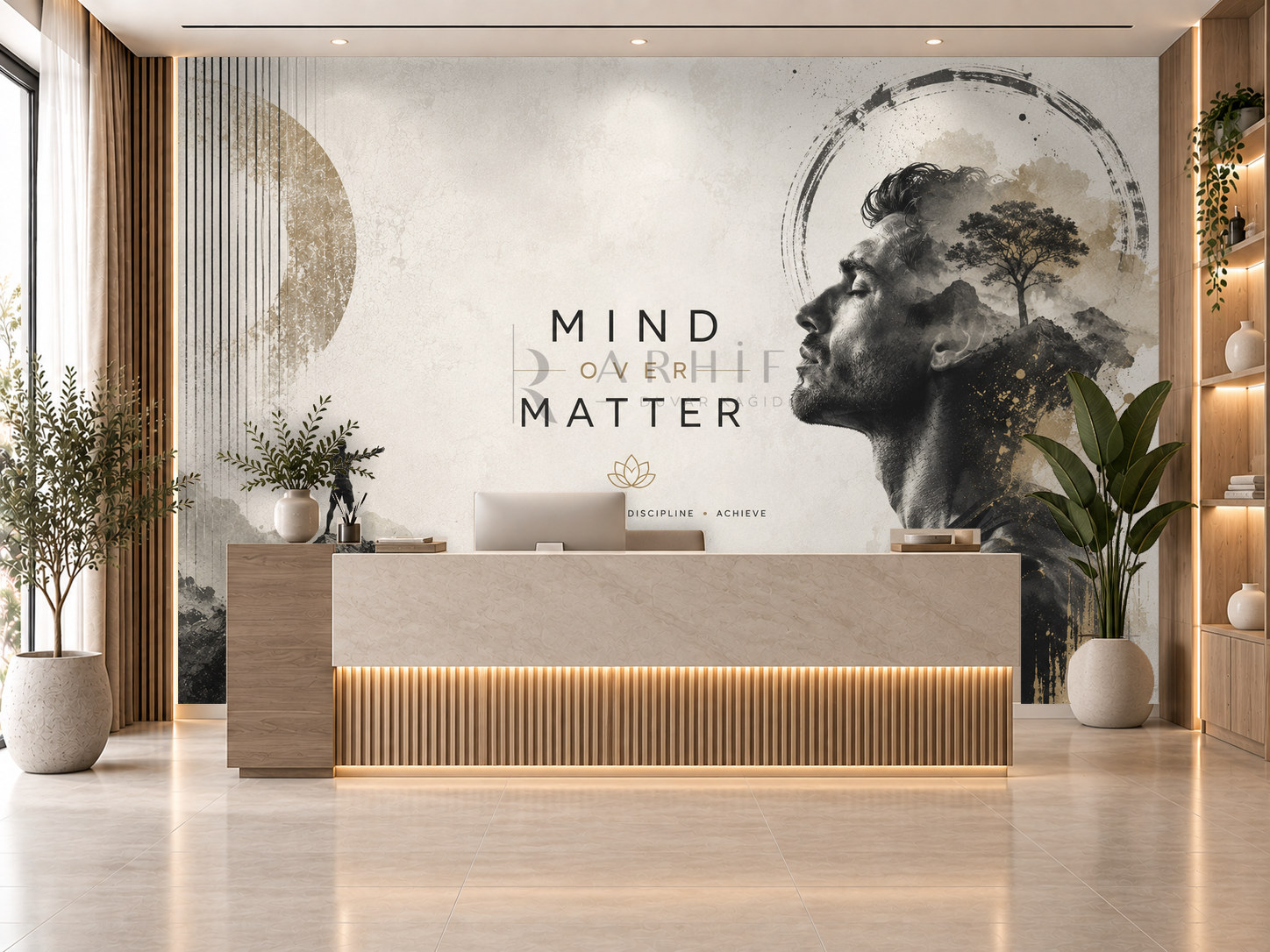 — Mind Over Matter Duvar Kağıdı (FA-005) – görsel 1