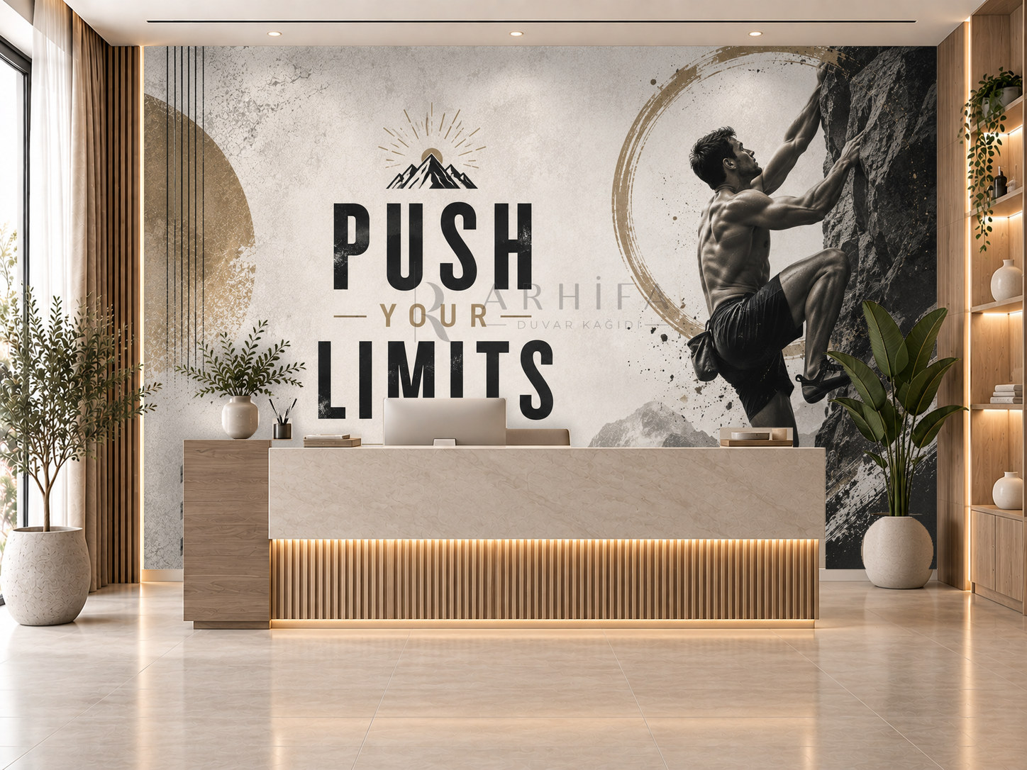 — Push Your Limits Duvar Kağıdı (FA-012) – görsel 1