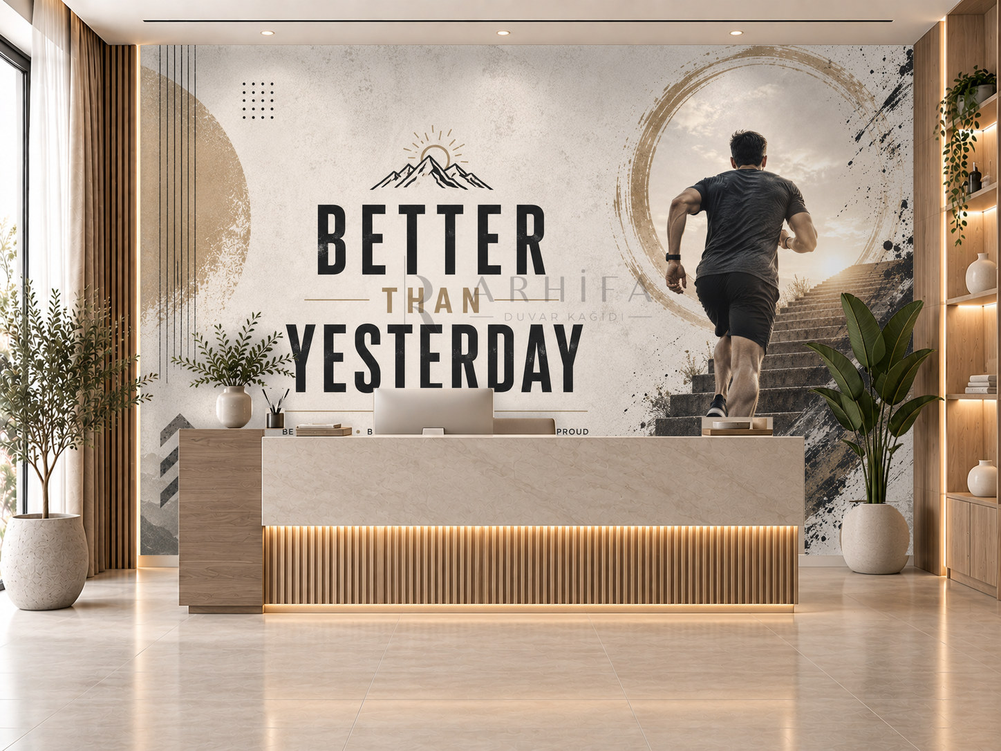 — Better Than Yesterday Duvar Kağıdı (FA-014) – görsel 1