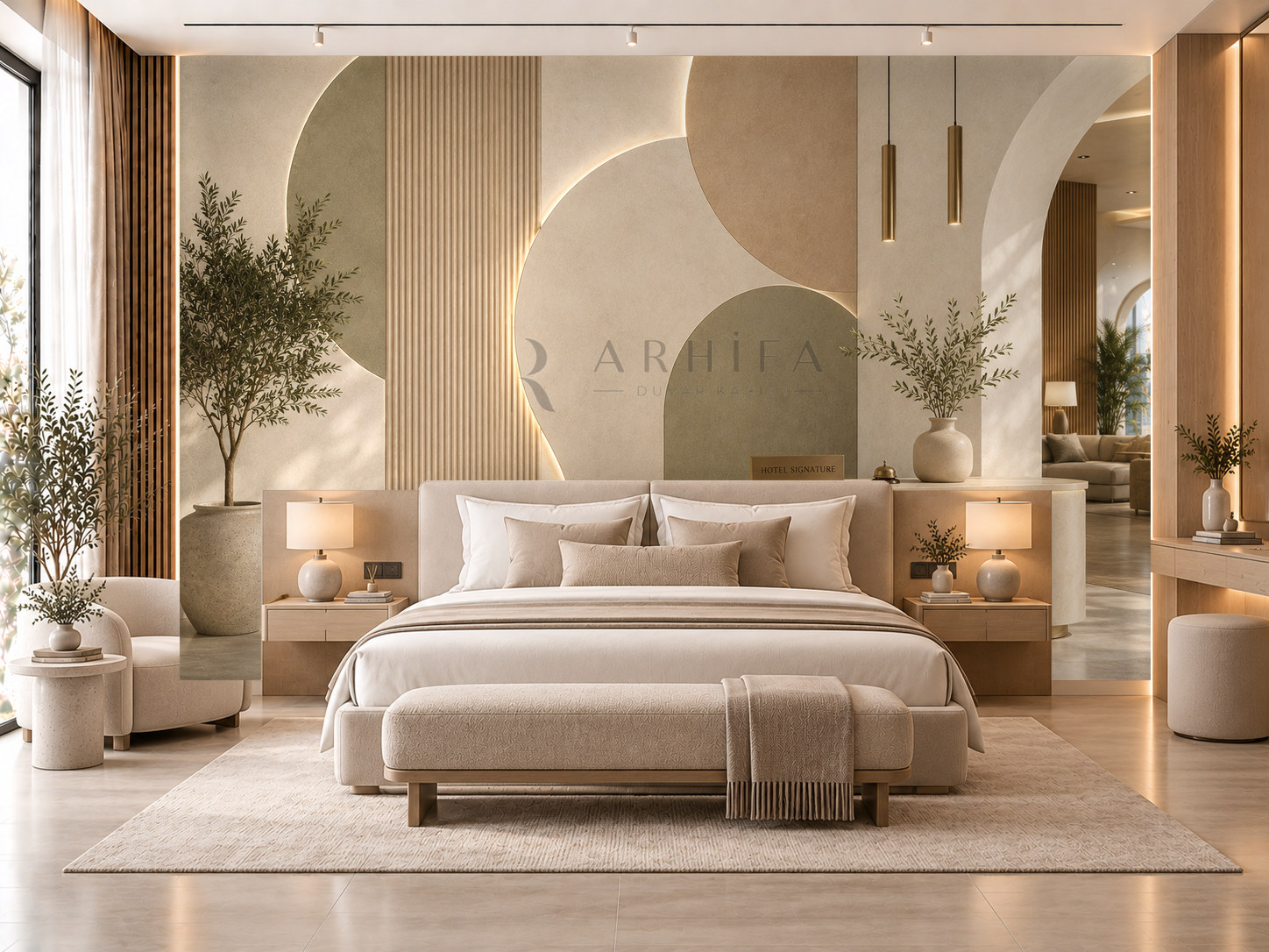 — Hotel Signature Duvar Kağıdı (HR-015) – görsel 1
