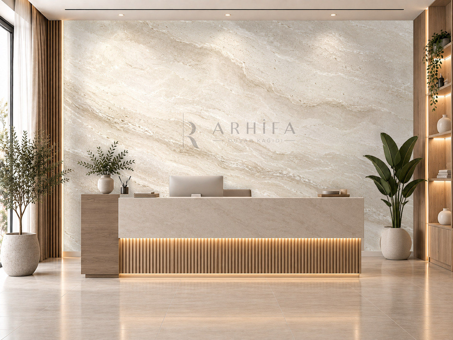 Premium Limestone Duvar Kağıdı (LH-009) – görsel 1