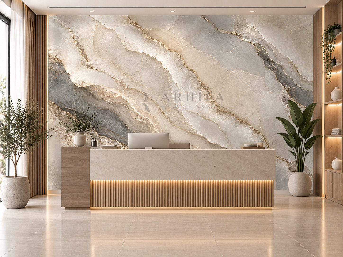 Elegant Minerals Duvar Kağıdı (LH-011) – görsel 1