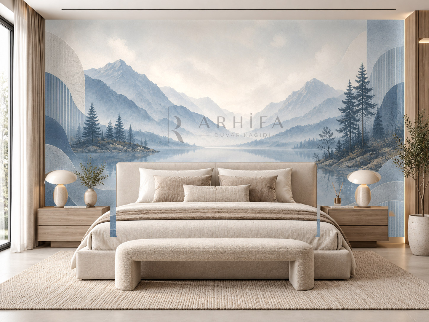 Nordic Mist Duvar Kağıdı (DB-001)