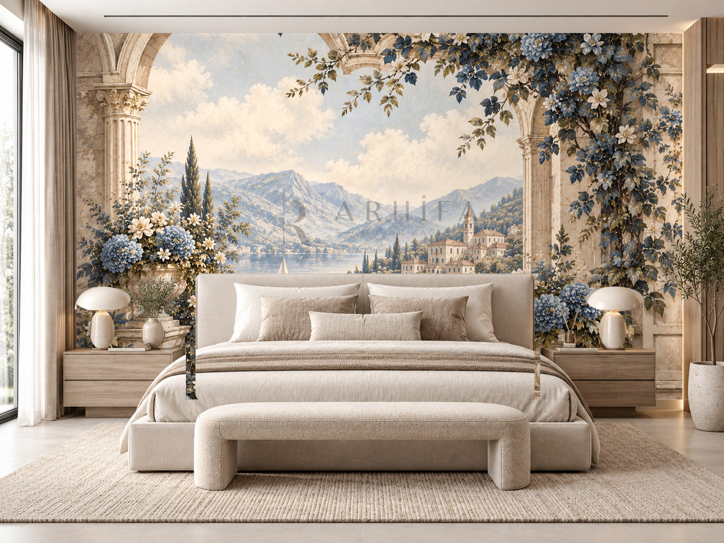 — Heritage Blue View Duvar Kağıdı (FMN-003A) – görsel 1