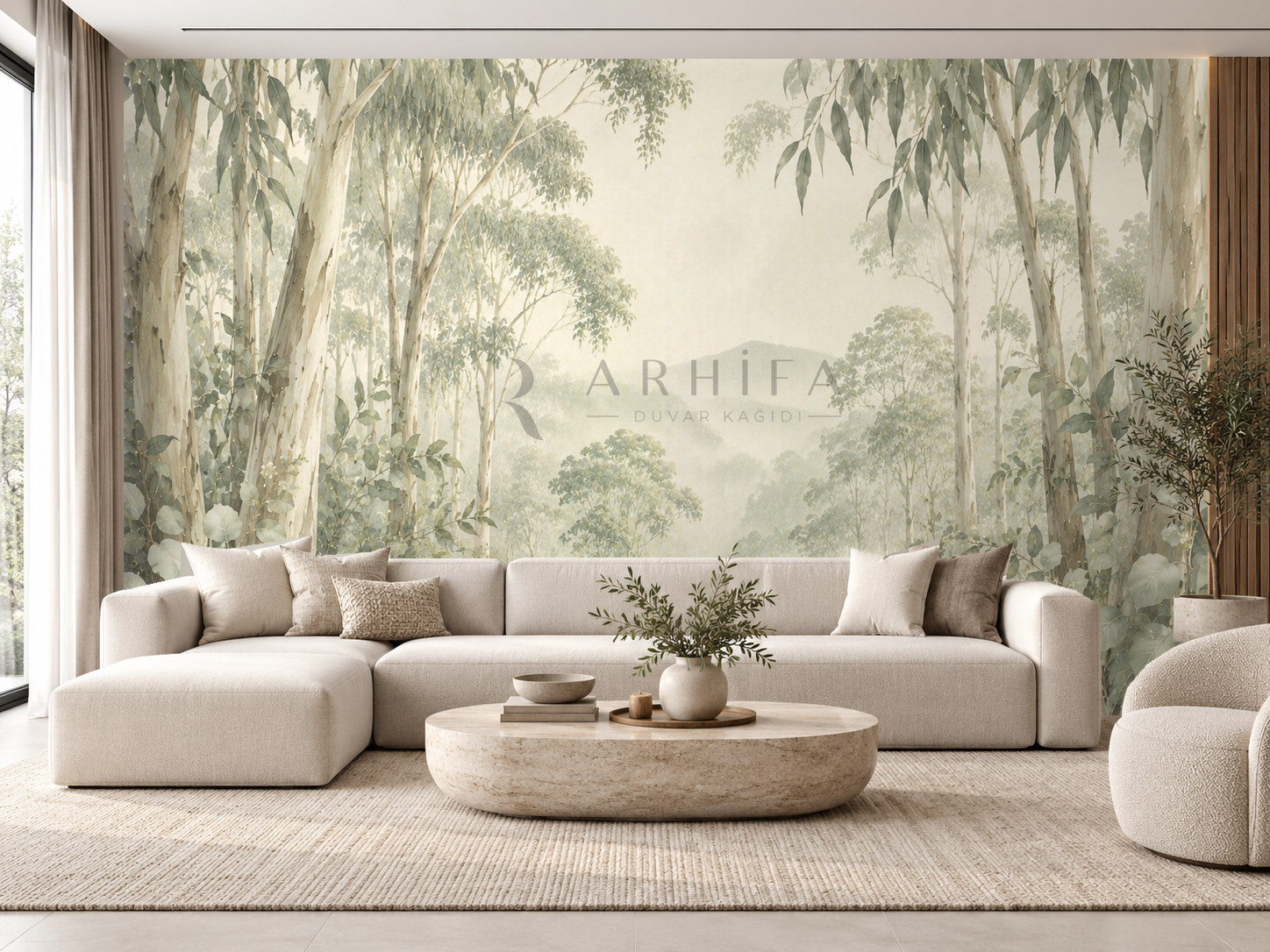 — Eucalyptus Forest Duvar Kağıdı (FMS-009) – görsel 1