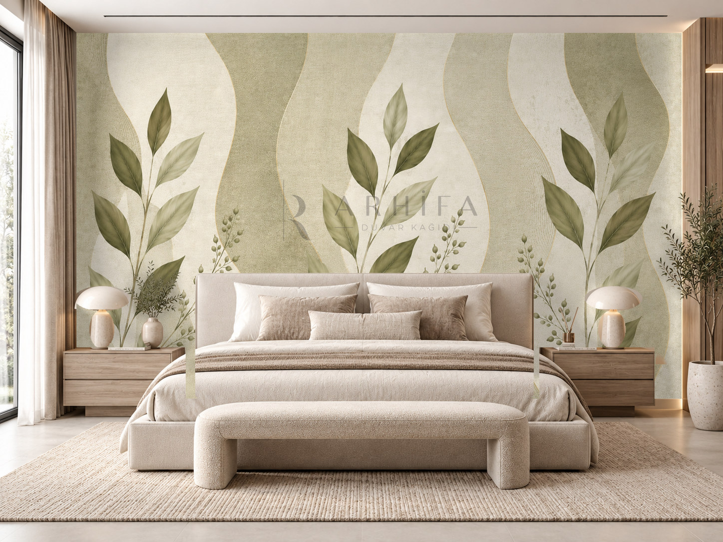 Olive Breeze Duvar Kağıdı (SC-002) – görsel 1