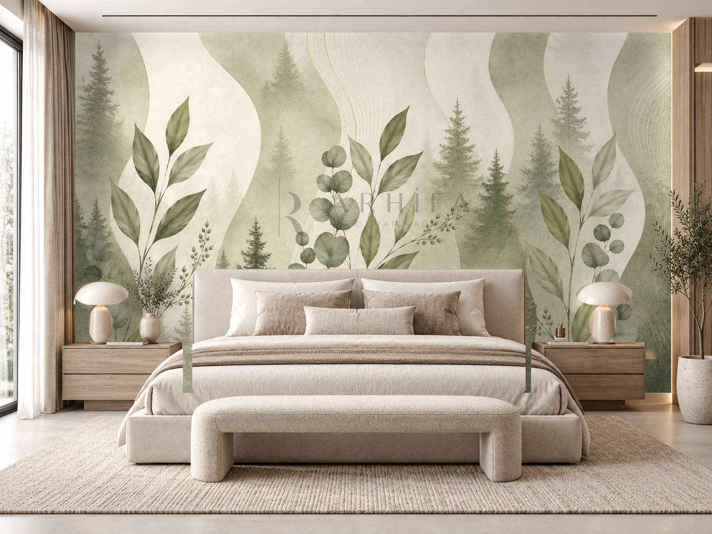 Forest Calm Duvar Kağıdı (SC-004) – görsel 1