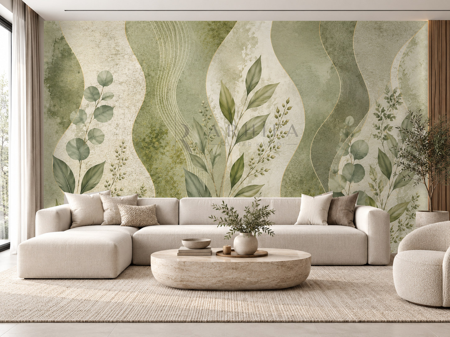Moss Harmony Duvar Kağıdı (SC-007) – görsel 1