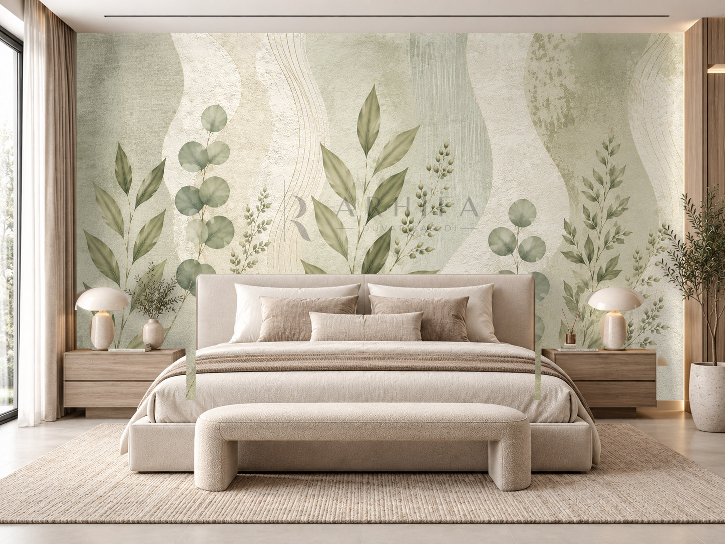 Sage Texture Duvar Kağıdı (SC-012) – görsel 1