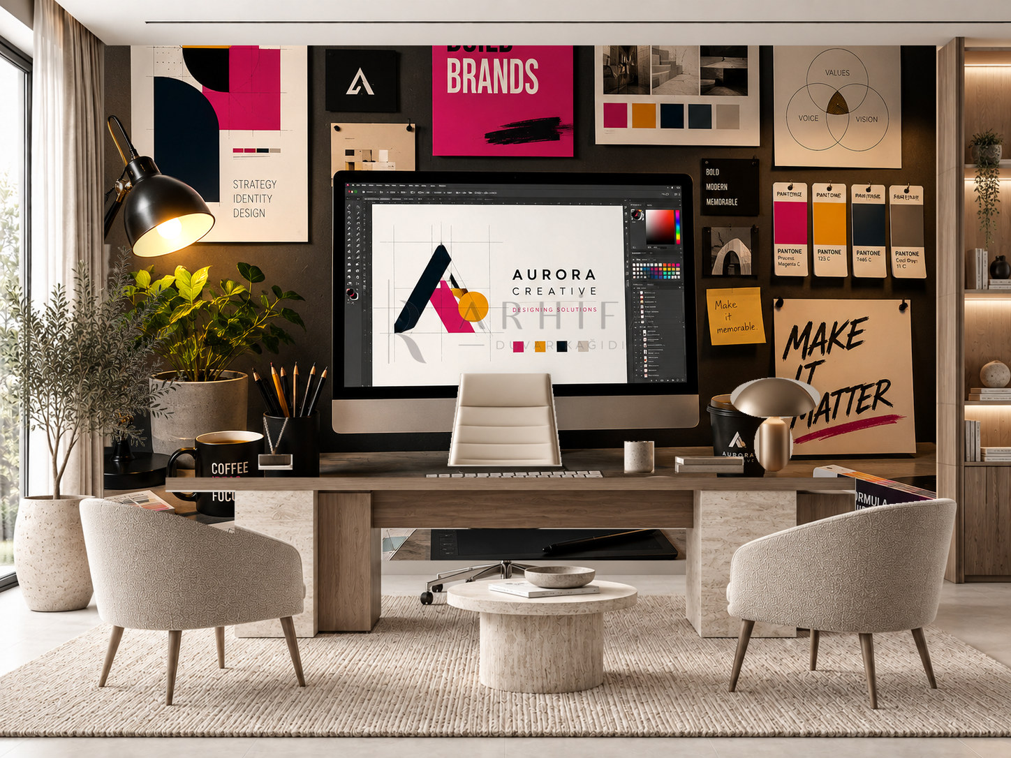 — Brand Studio Duvar Kağıdı (CA-002)