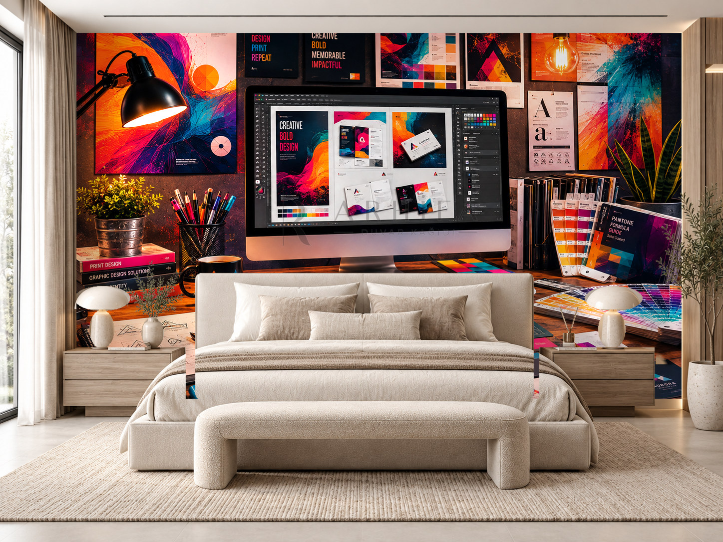 — Print & Design Duvar Kağıdı (CA-005)