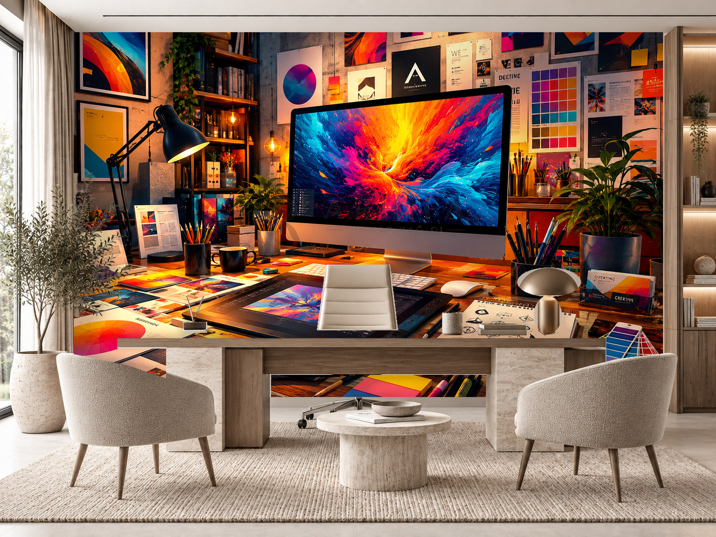— Creative Workspace Duvar Kağıdı (CA-006)