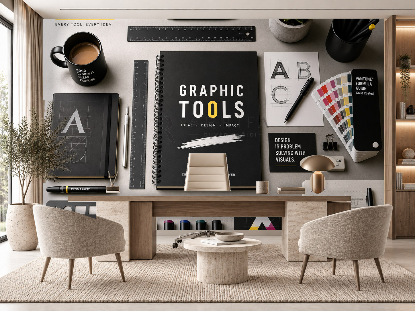 — Graphic Tools Duvar Kağıdı (CA-011)