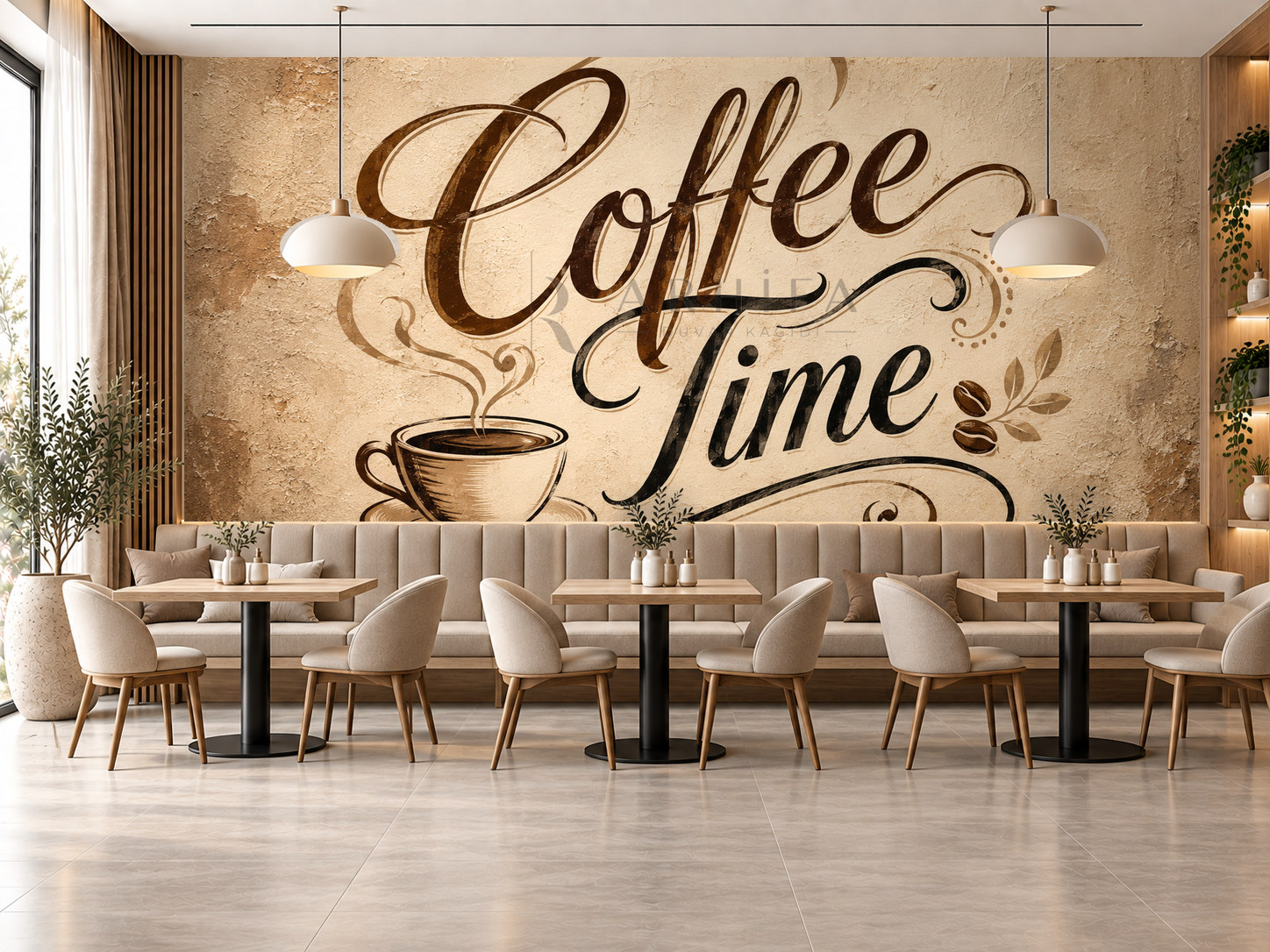 — Coffee Time Duvar Kağıdı (HT-002)