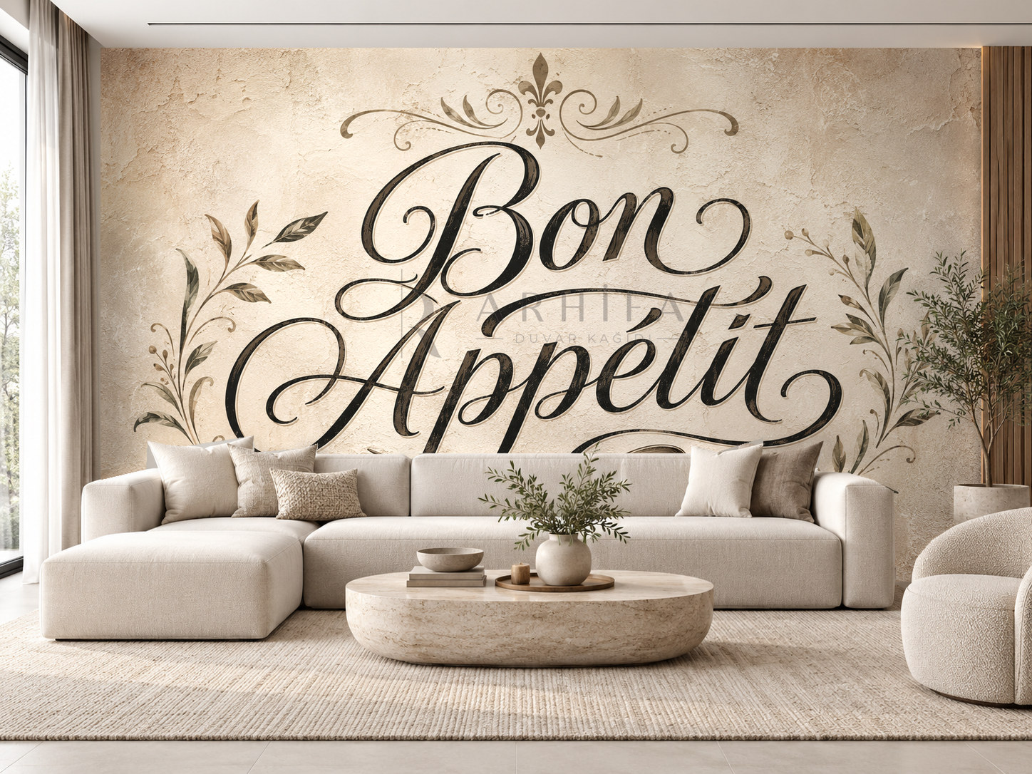 — Bon Appétit Duvar Kağıdı (HT-004)