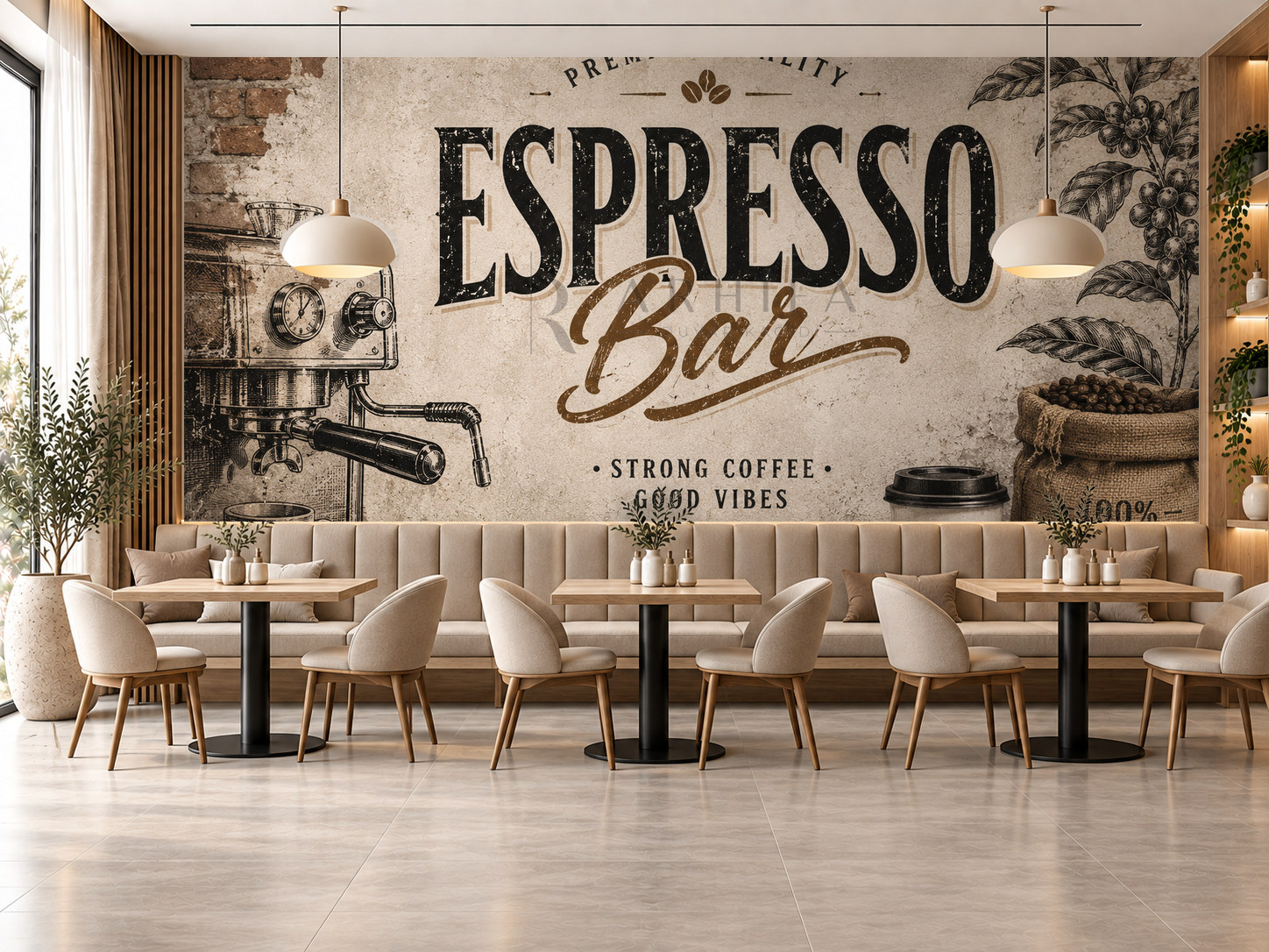 — Espresso Duvar Kağıdı (HT-006)