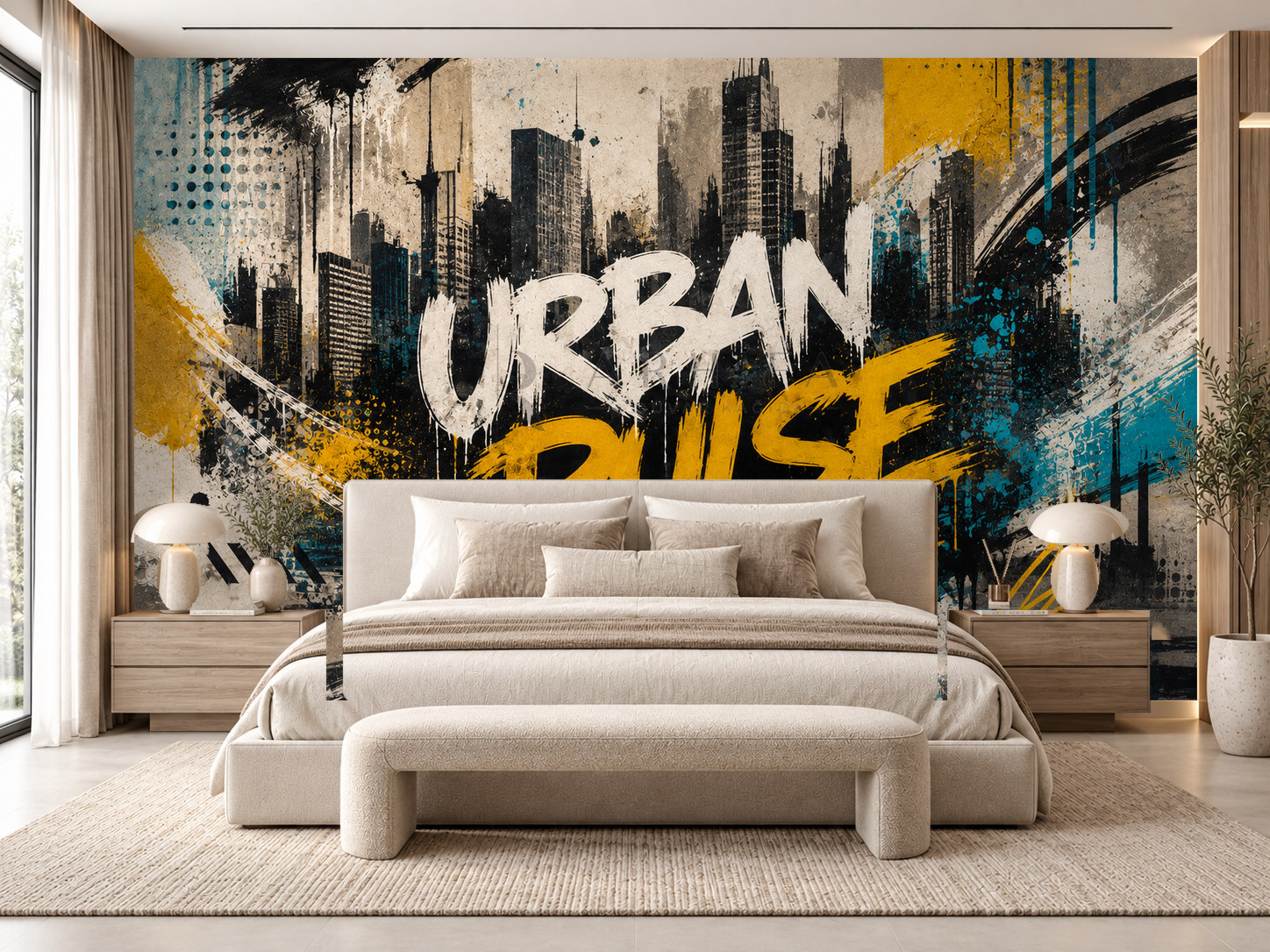— Urban Pulse Duvar Kağıdı (UG-003A) – görsel 1