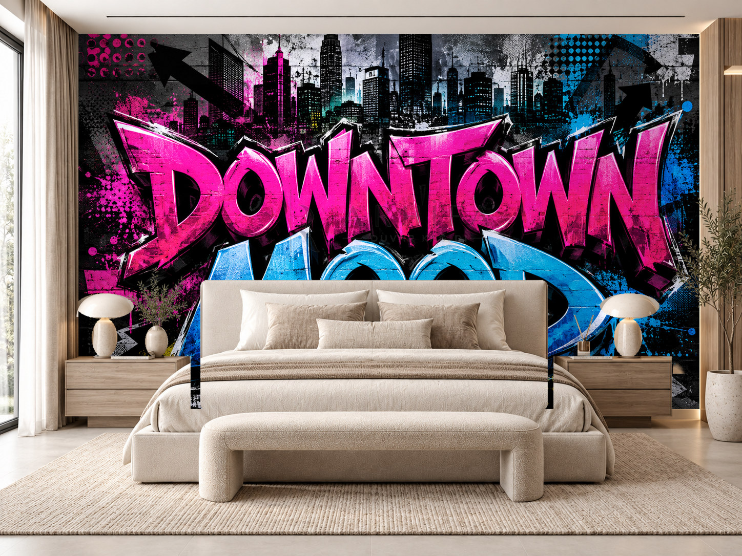 — Downtown Mood Duvar Kağıdı (UG-009) – görsel 1