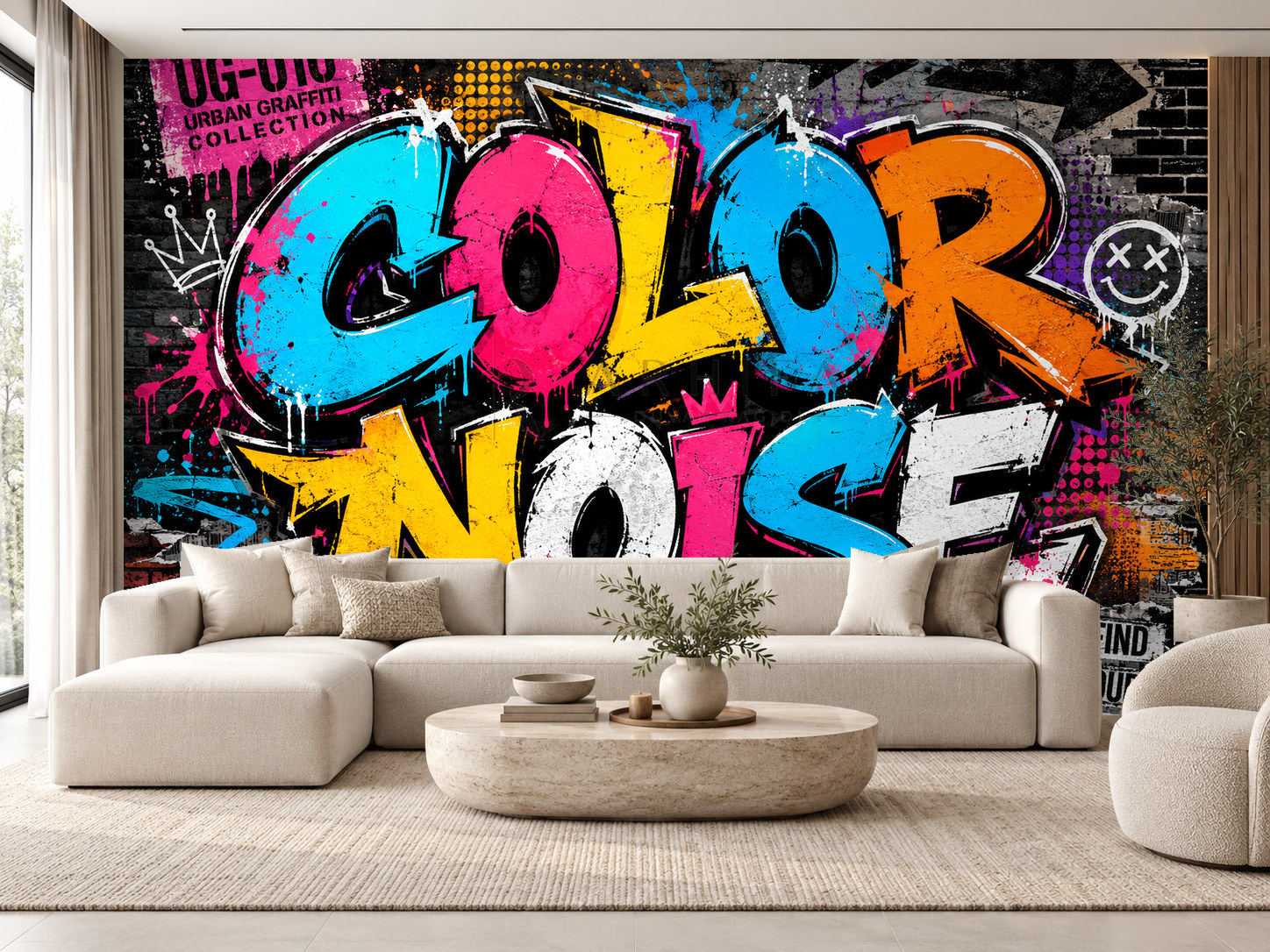 — Color Noise Duvar Kağıdı (UG-010) – görsel 1