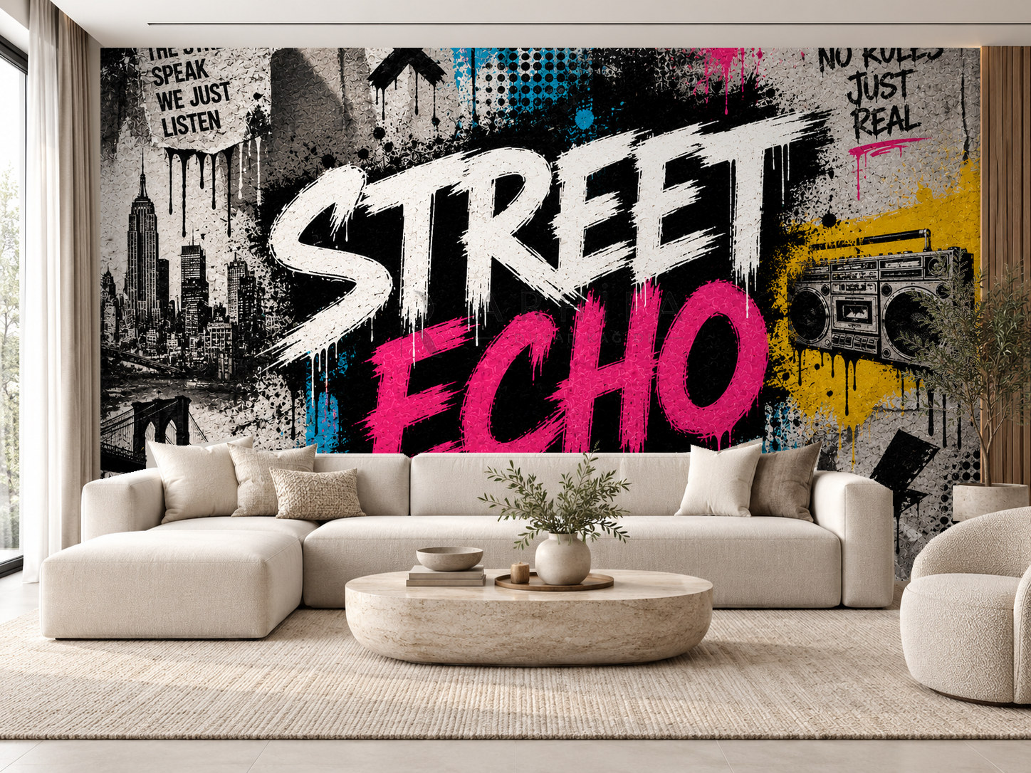 — Street Echo Duvar Kağıdı (UG-014) – görsel 1