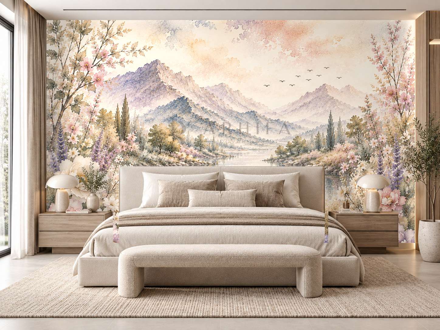 — Artistic Serenity Duvar Kağıdı (WM-014)