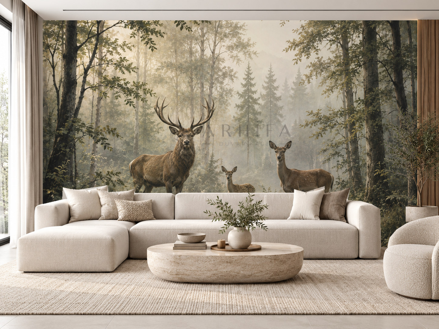 — Forest Deer Duvar Kağıdı (WL-004)