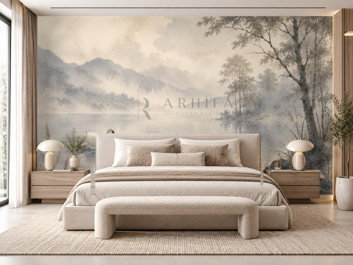 — Swan Lake Duvar Kağıdı (WL-009)