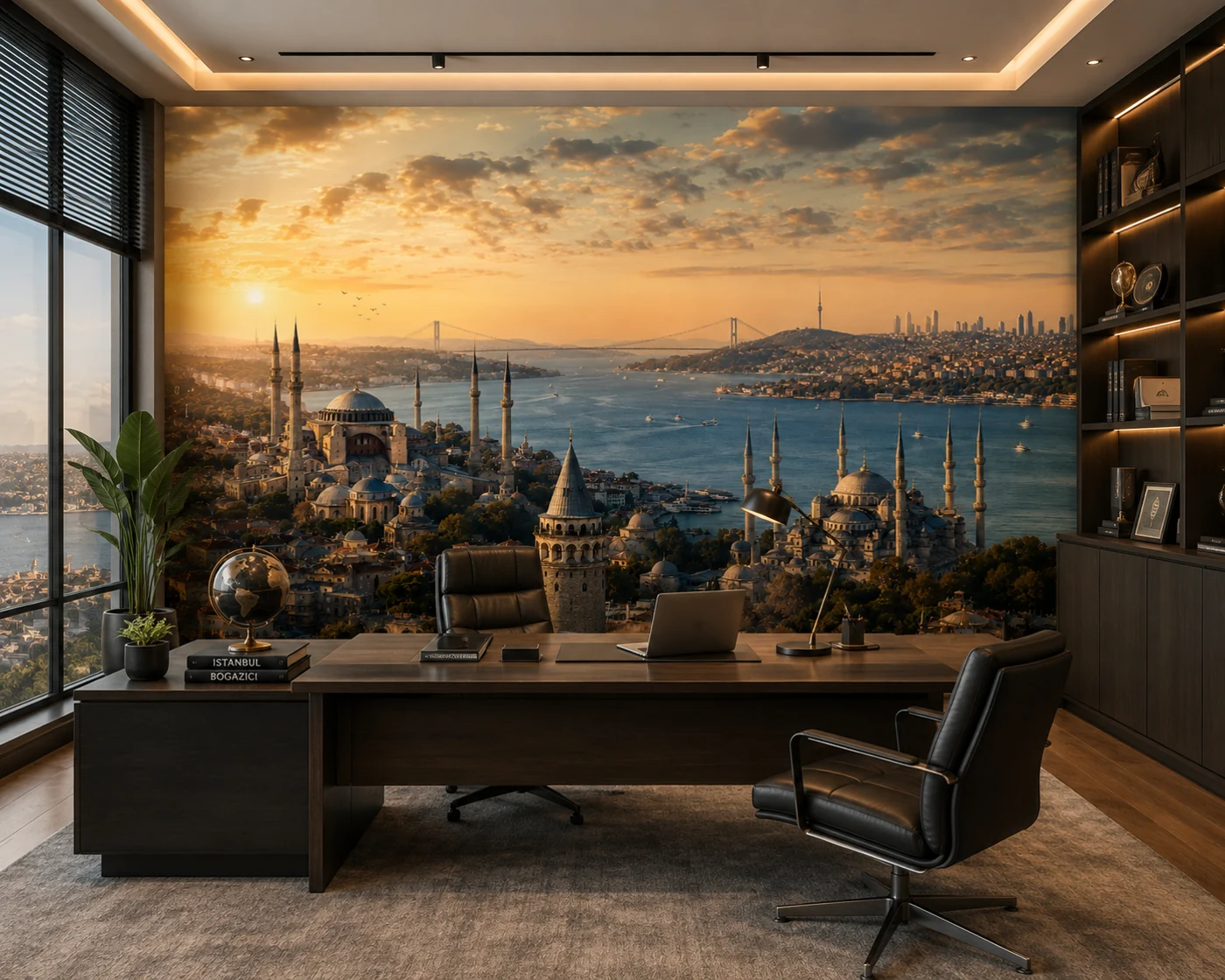 İstanbul - Boğaz Panoraması Duvar Kağıdı (CT-001) — Çalışma alanı
